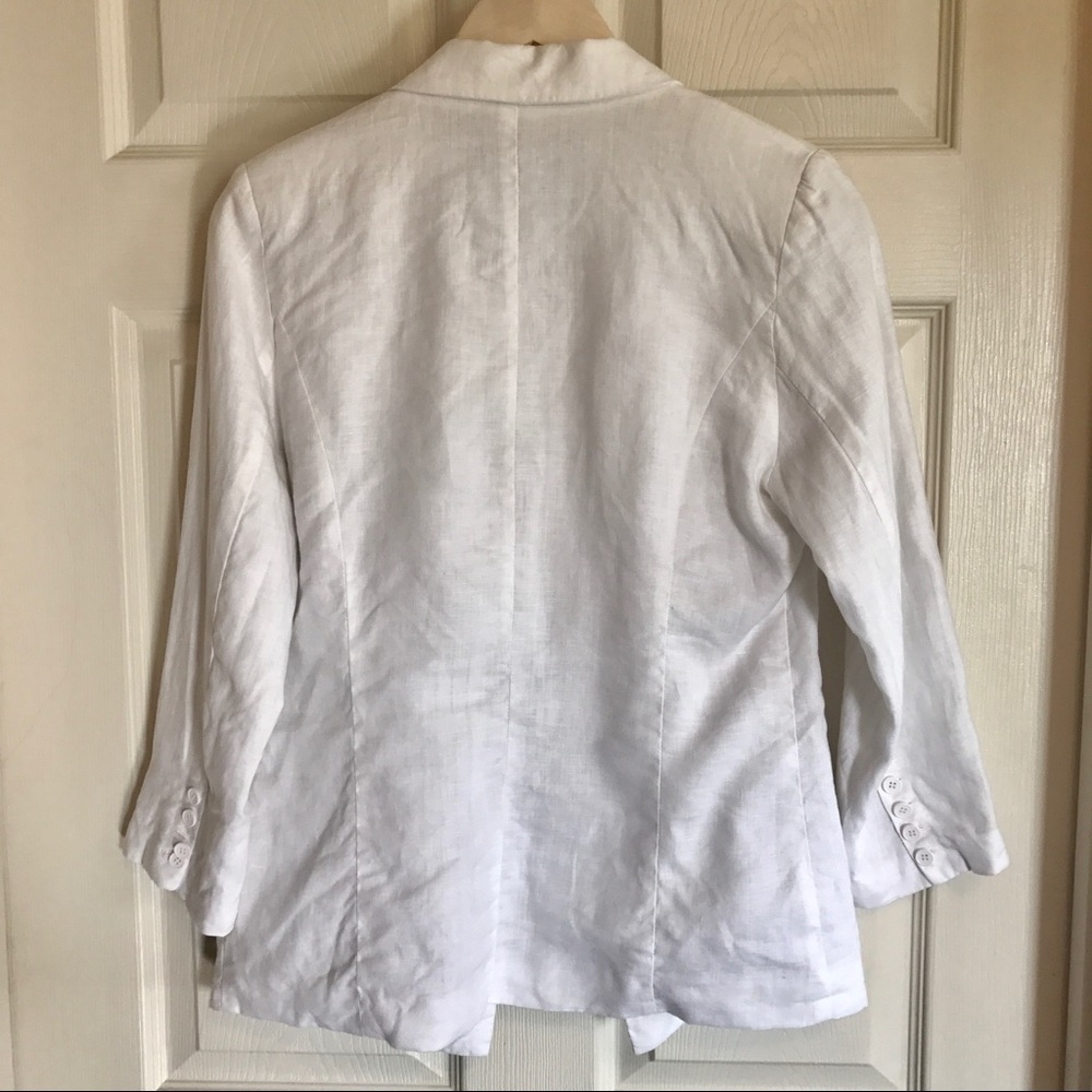 Love Tree linen blazer white size medium - Picture 5 of 6